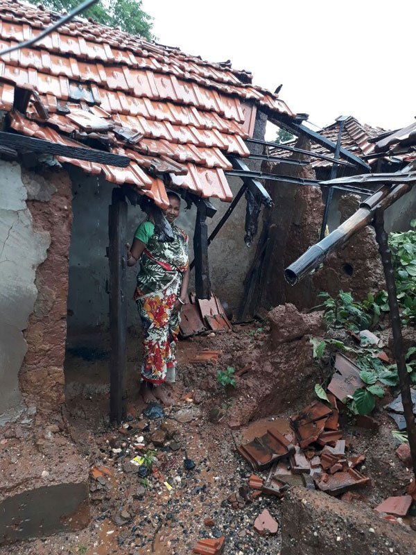 भारी बारिश ने सब कुछ समाप्त कर दिया