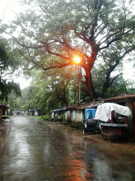 11 हजार वोल्ट की तार में चमकती रौशनी को देखकर सहम गए लोग